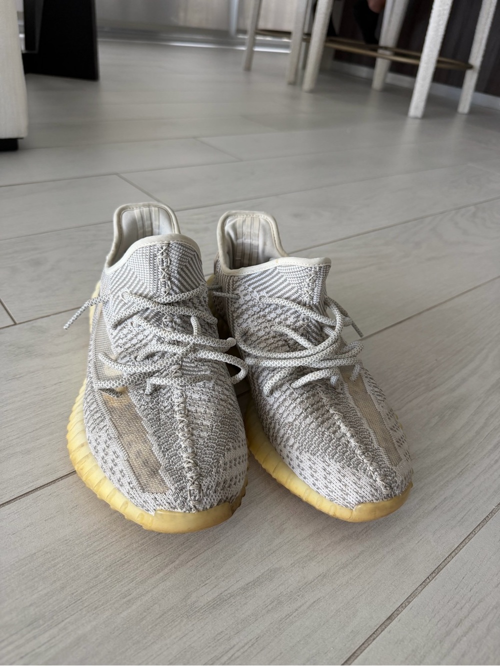 Yeezy Boost 350 V2 Cream White with Yellow Sole